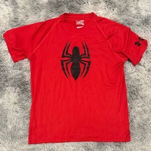 Under Armour Spider Man shirt Medium